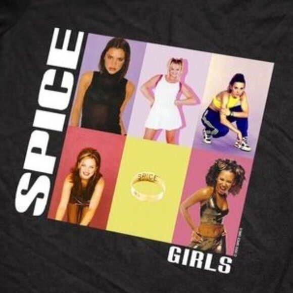 Spice Girls 90s Pop Band Music Concert Retro Fan Gift Graphic T-Shirt 05 - Picture 2 of 5